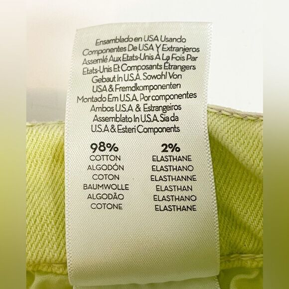 MOTHER Superior the tomcat the devil may care Ankle & Cropped Jeans in Yellow 26 - Picture 9 of 10